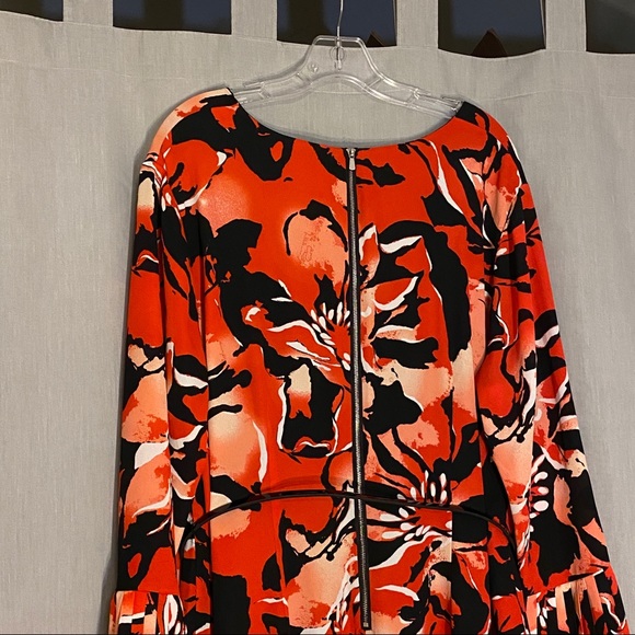 THE LIMITED Madison Ave Floral Pleated Dress 18W - Picture 8 of 13